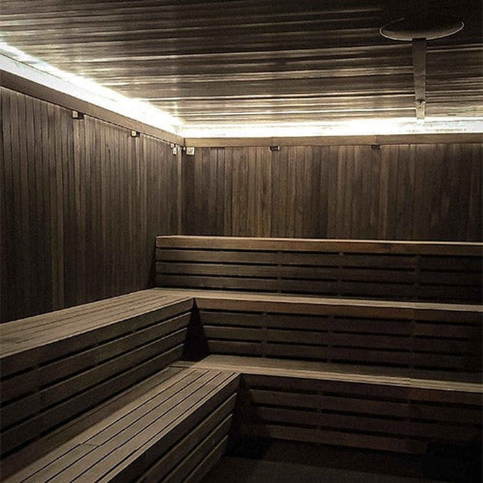 Scandia Hand Finished Pre-Cut Sauna Room Kits - 48" x 84" x 84" - Scandia Electric Ultra