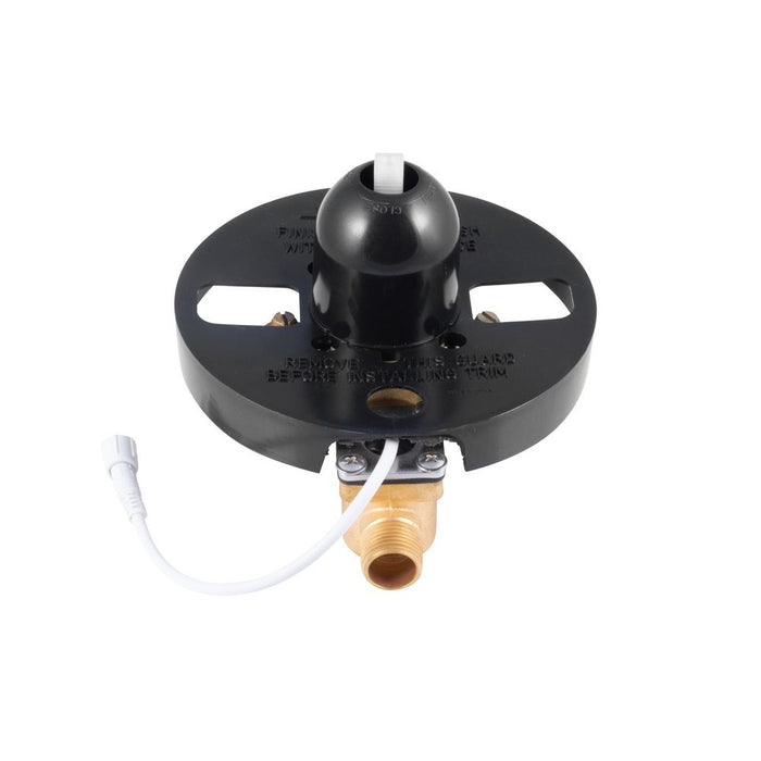 PULSE ShowerSpas LED Tru-Temp Pressure Balance 1/2" Rough-In Valve with Brushed Nickel Trim Kit