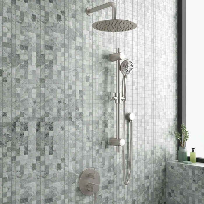 PULSE ShowerSpas Combo Shower System in Brushed-Nickel