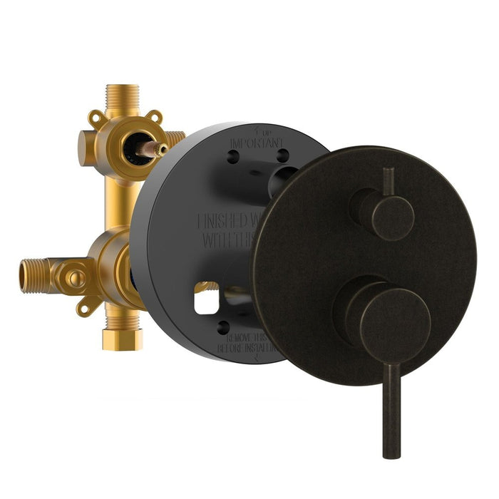 PULSE ShowerSpas Combo Shower System in Oil-Rubbed Bronze