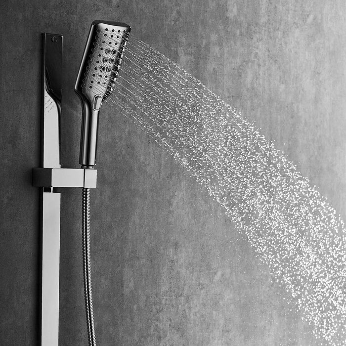 PULSE ShowerSpas Combo Shower System in Chrome