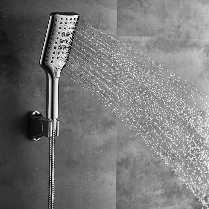 PULSE ShowerSpas Combo Shower System in Chrome
