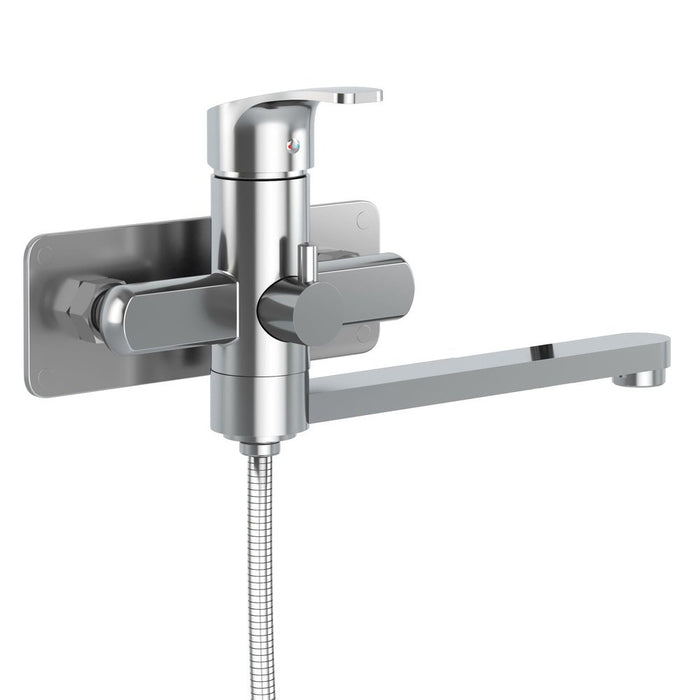 PULSE ShowerSpas Wall Mounted Tub Filler in Chrome