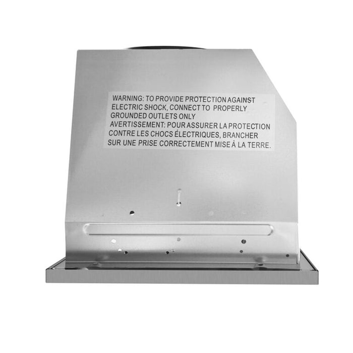 Cosmo 30" 380 CFM Convertible Insert Range Hood in Stainless Steel, COS-30IRHP