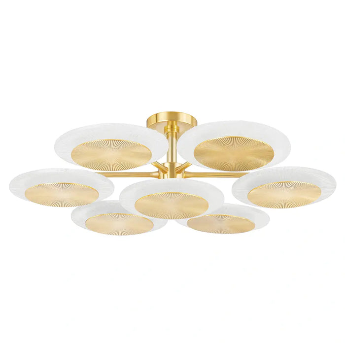 Corbett Lighting Topaz Semi Flush, 37.75 in. Wide