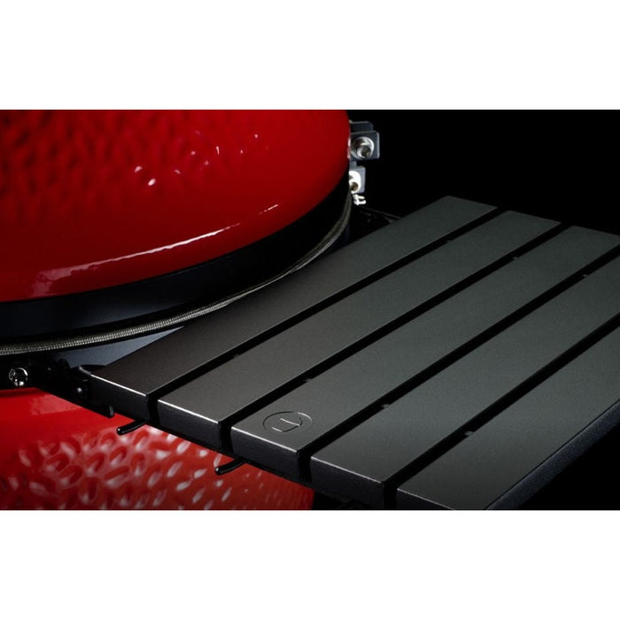 Kamado Joe 24-Inch Red Big Joe III Ceramic Charcoal Grill With Cart Bundle - KJ15041021