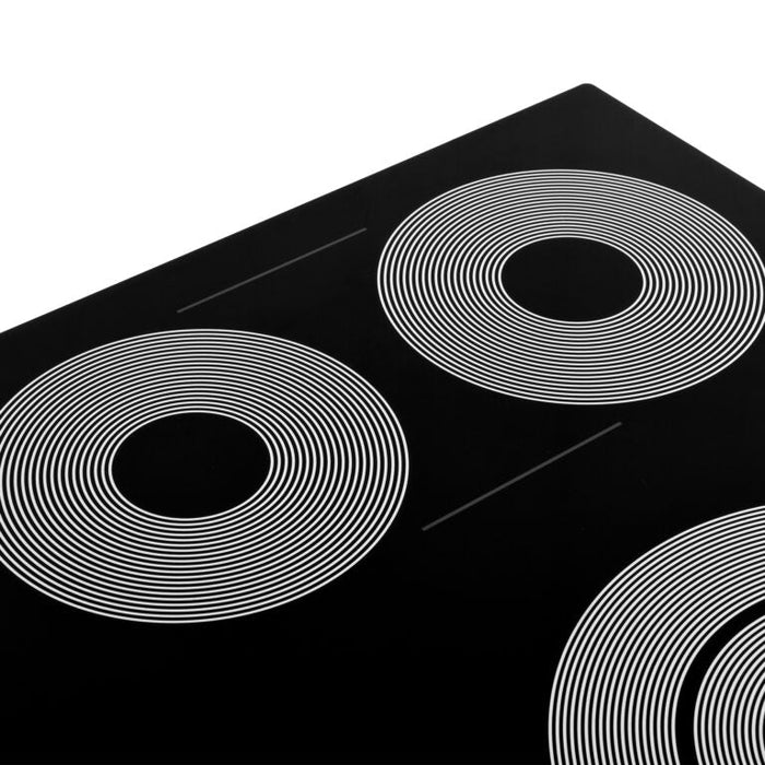 Cosmo 36" Electric Ceramic Glass Cooktop with 5 Burners and Triple Zone Element , COS-365TBECC