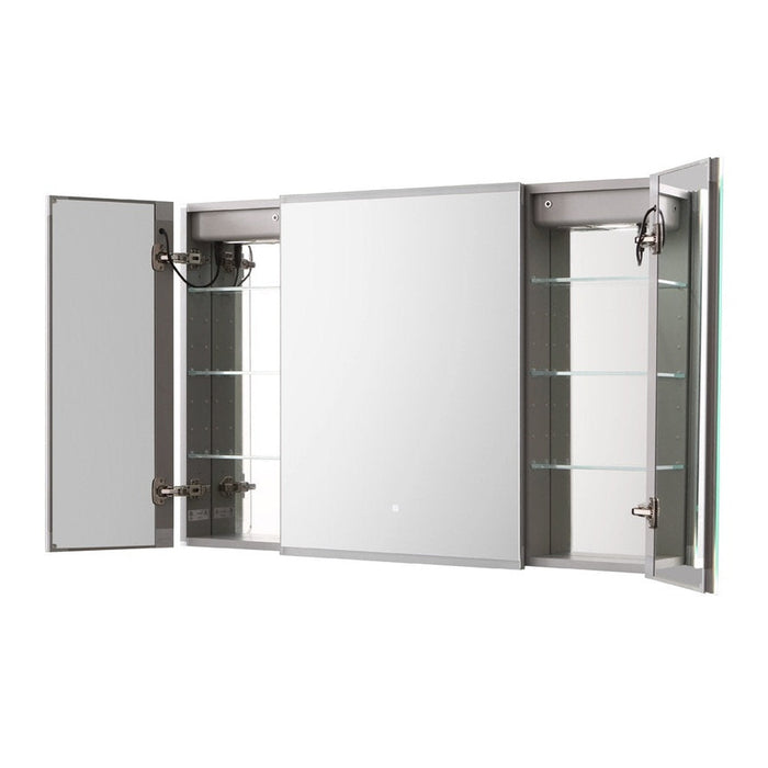 Aquadom Edge Royale 40x32 LED Lighted Triple Door Medicine Cabinet