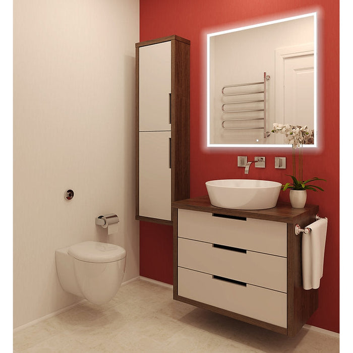 Aquadom Edge 36x32 LED Lighted Bathroom Mirror