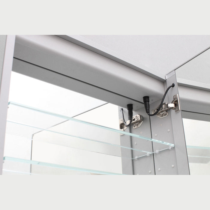 Aquadom Royale Basic Q 24x30 Right or Left Hinge LED Lighted Medicine Cabinet