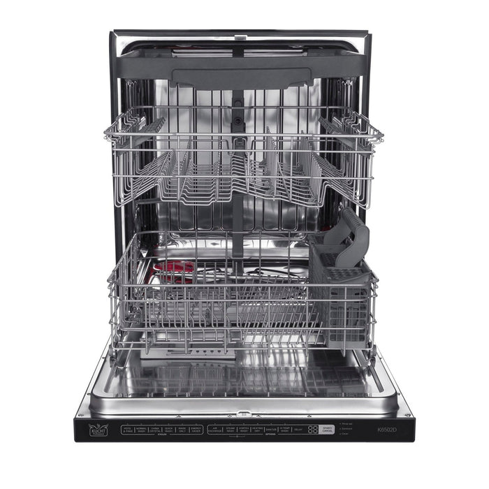 Kucht 24-Inch Panel Ready Dishwasher with Top Controls, Stainless Steel Tub and Multiple Filter System (KD240PR)