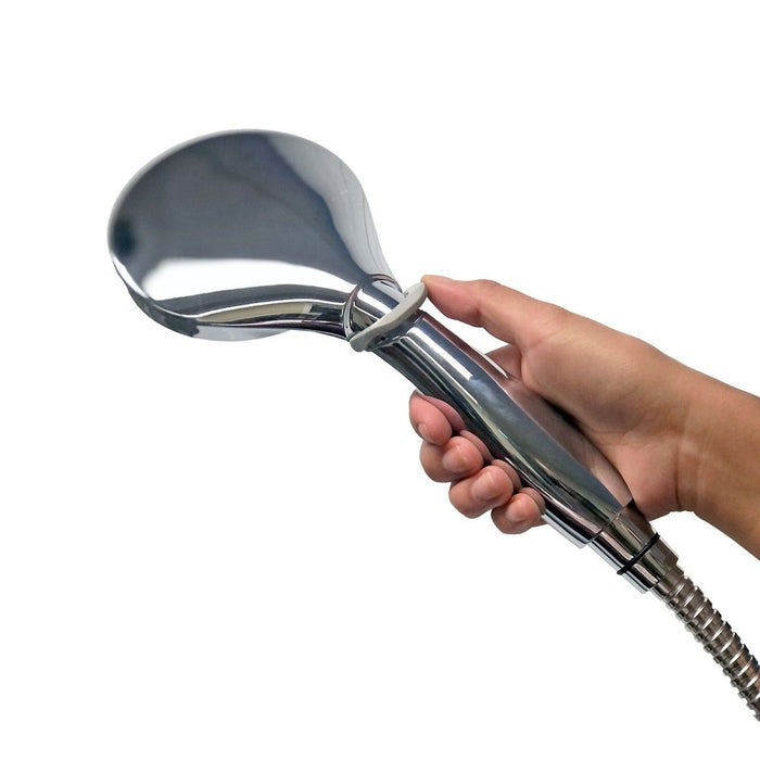 PULSE ShowerSpas Aging In ErgoSlideBar Stainless Steel Polished - Left