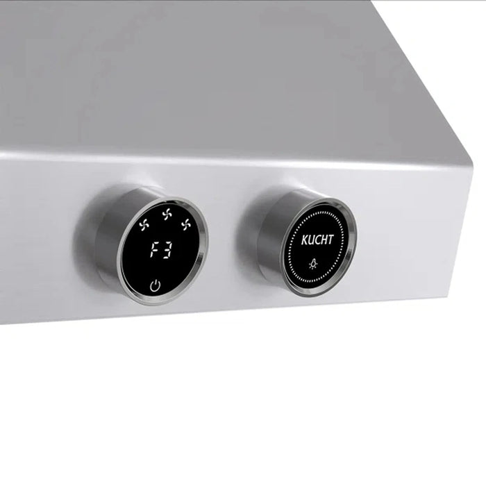 Kucht 48-Inch 1200 CFM Ducted Under Cabinet Range Hood in Stainless Steel with Digital Controls (KRH480-SS)