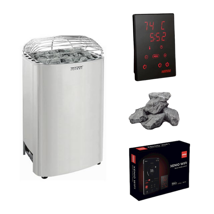 Harvia Club K10G Electric Sauna Heater Package