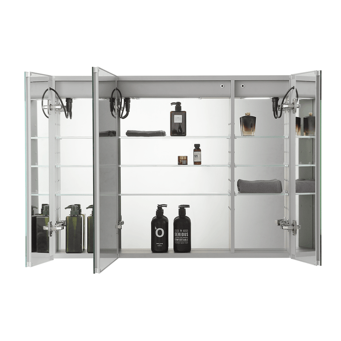 Aquadom Signature Royale 36x30 LED Lighted Triple Door Medicine Cabinet