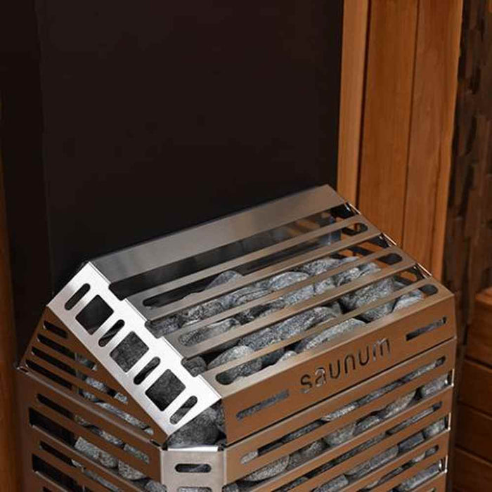 Saunum Air 7 Sauna Heater - Air Series, 6.4kW Sauna Heater w/ Climate Equalizer