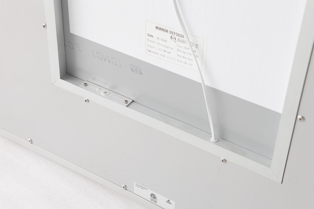 Aquadom Daytona 30x36 LED Lighted Bathroom Mirror