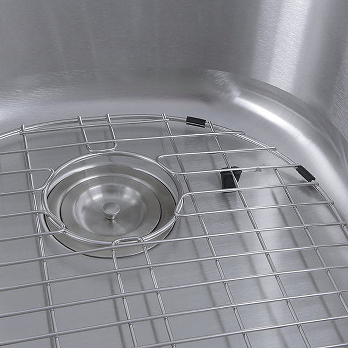 Nantucket Sinks 31.5 Inch 70/30 Double bowl Undermount Stainless Steel Kitchen Sink, 16 Gauge