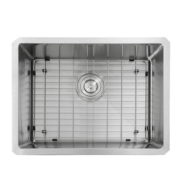 Nantucket Sinks Pro Series Rectangle Single Bowl Undermount Small Radius Corners  Stainless Steel Kitchen Sink