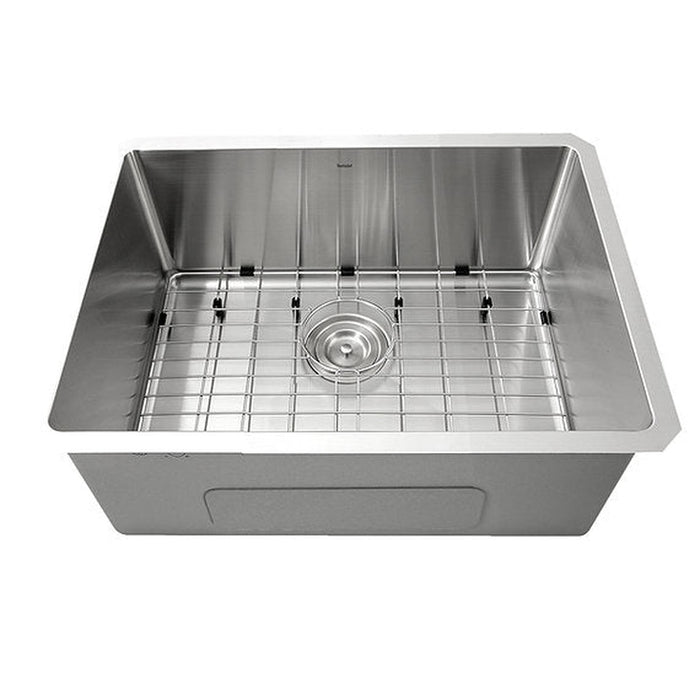 Nantucket Sinks Pro Series Rectangle Single Bowl Undermount Small Radius Corners  Stainless Steel Kitchen Sink