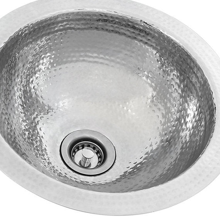 Nantucket Sinks Junior Duo Bar Sink Drain In Stainless Steel NS-403SS