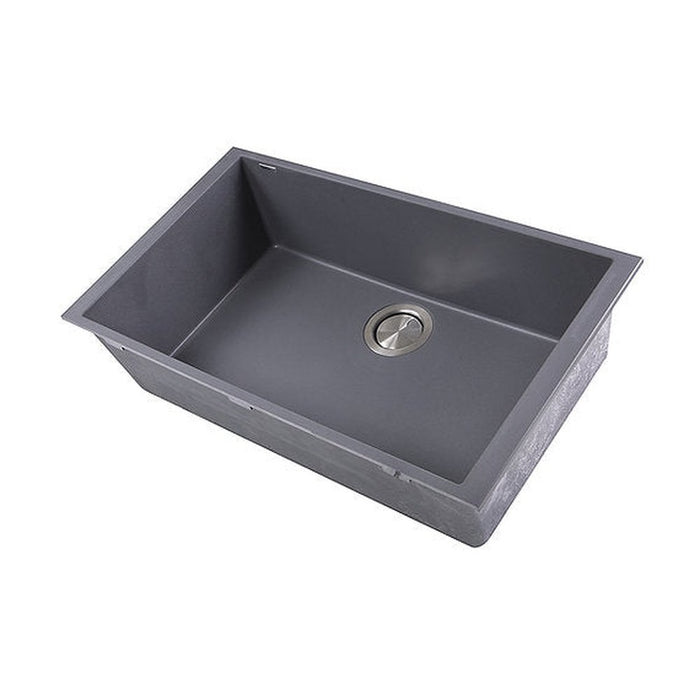 Nantucket Sinks Large Single Bowl Undermount Granite Composite Truffle