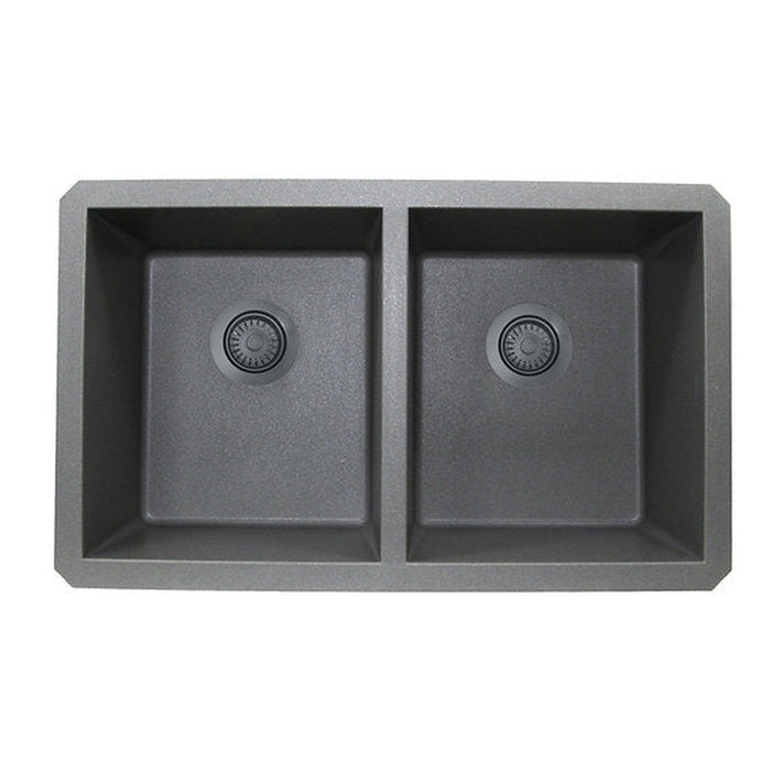 Nantucket Sinks TITANIUM SINK DRAIN FOR GRANITE COMPOSITE SINKS WITHOUT OVERFLOW