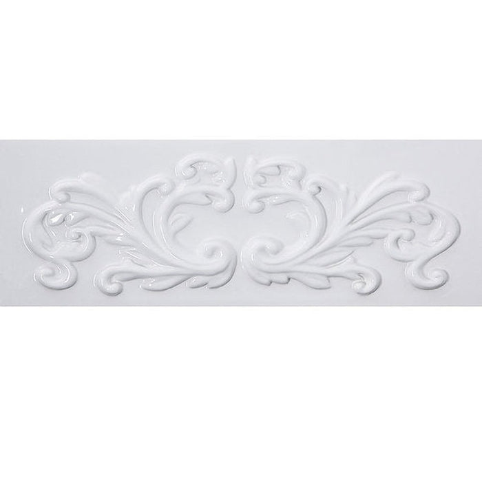 Nantucket Sinks 30-Inch Farmhouse Fireclay Sink with Filigree Apron