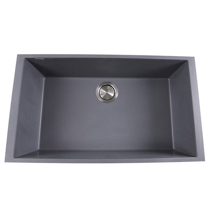 Nantucket Sinks Large Single Bowl Undermount Granite Composite Truffle