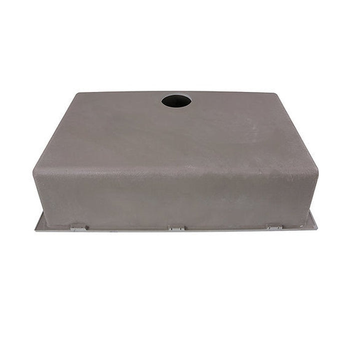 Nantucket Sinks Large Single Bowl Undermount Granite Composite Titanium