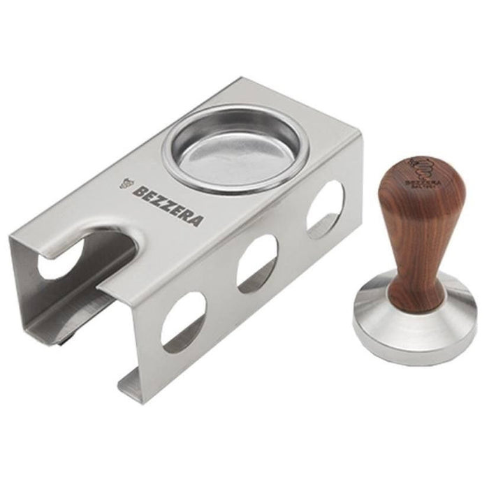 AMPTO 5963175 Station blind filter and coffee tamper with wooden knob