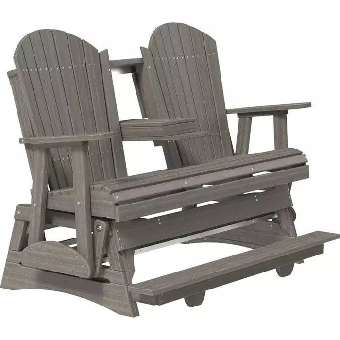 LuxCraft 5' Adirondack Balcony Glider Chair