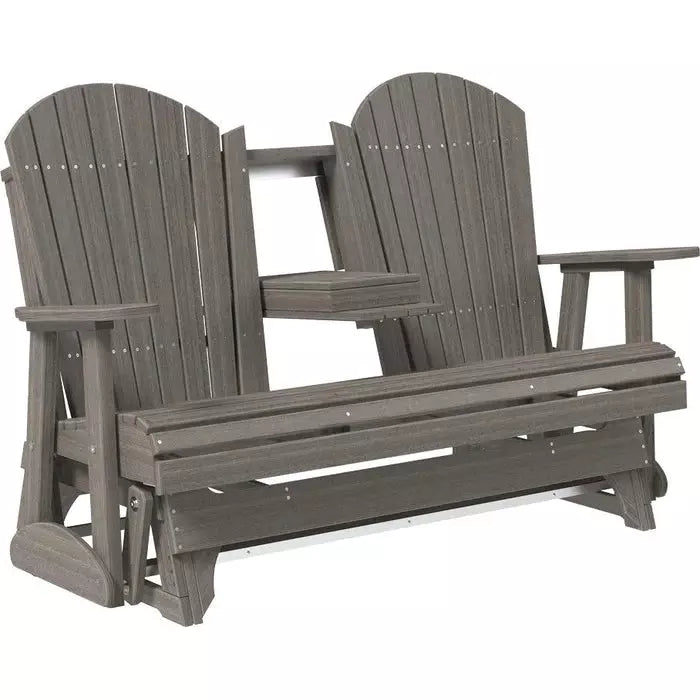 LuxCraft 5' Adirondack Glider Chair
