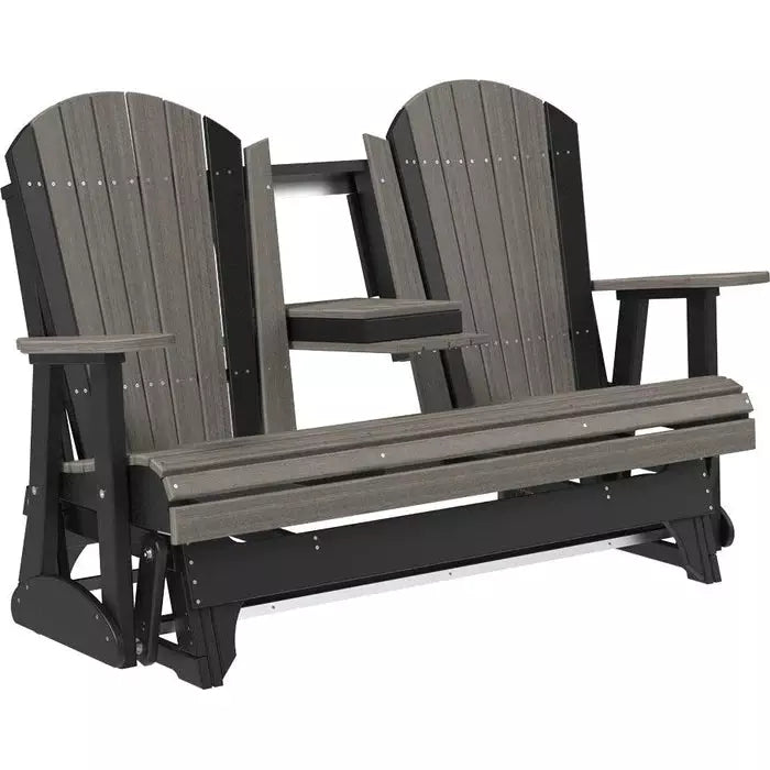 LuxCraft 5' Adirondack Glider Chair