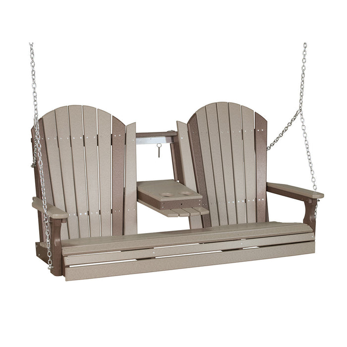 LuxCraft 5' Adirondack Swing
