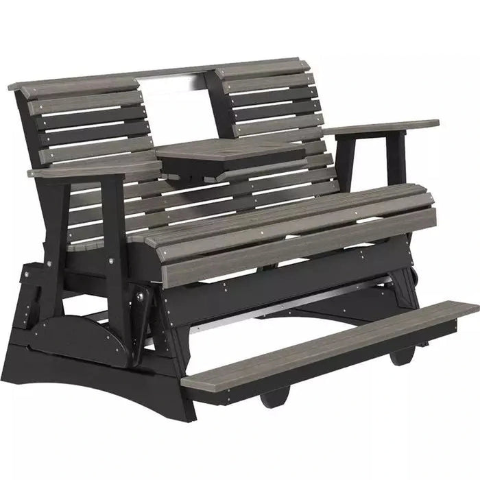 LuxCraft 5' Plain Balcony Glider