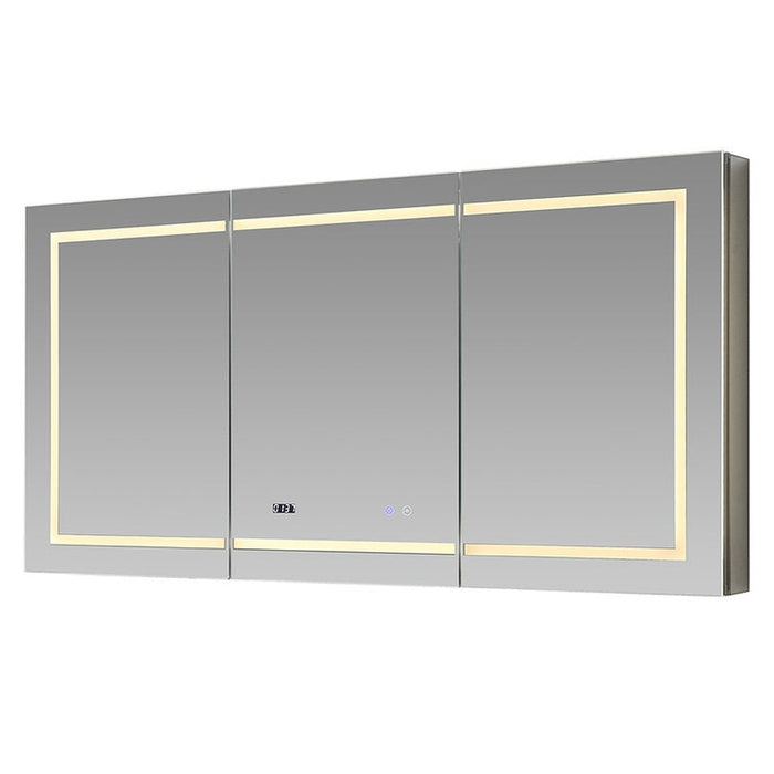 Aquadom Signature Royale 60x36 LED Lighted Triple Door Medicine Cabinet