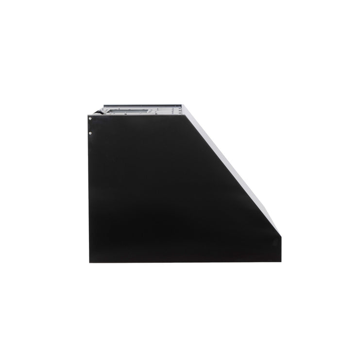Kucht Professional 48-Inch 1,200 CFM Under Cabinet Range Hood in Dark Titanium Stainless Steel (KRH483A)