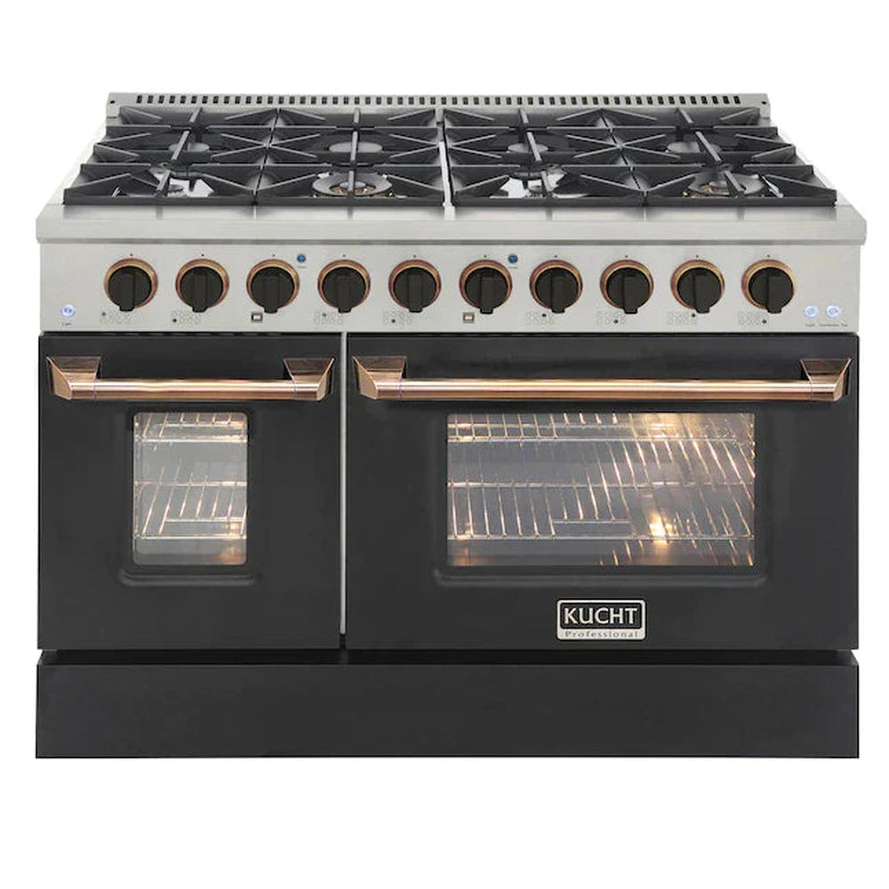 Kucht Signature 48-Inch Pro-Style Dual Fuel Range in Propane Gas with ...