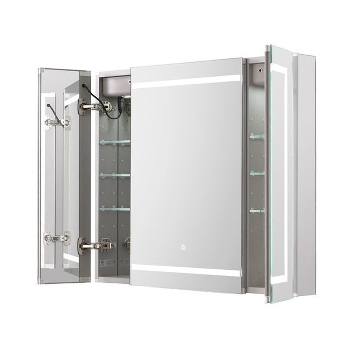 Aquadom Royale Plus 48x36 LED Lighted Triple Door Medicine Cabinet