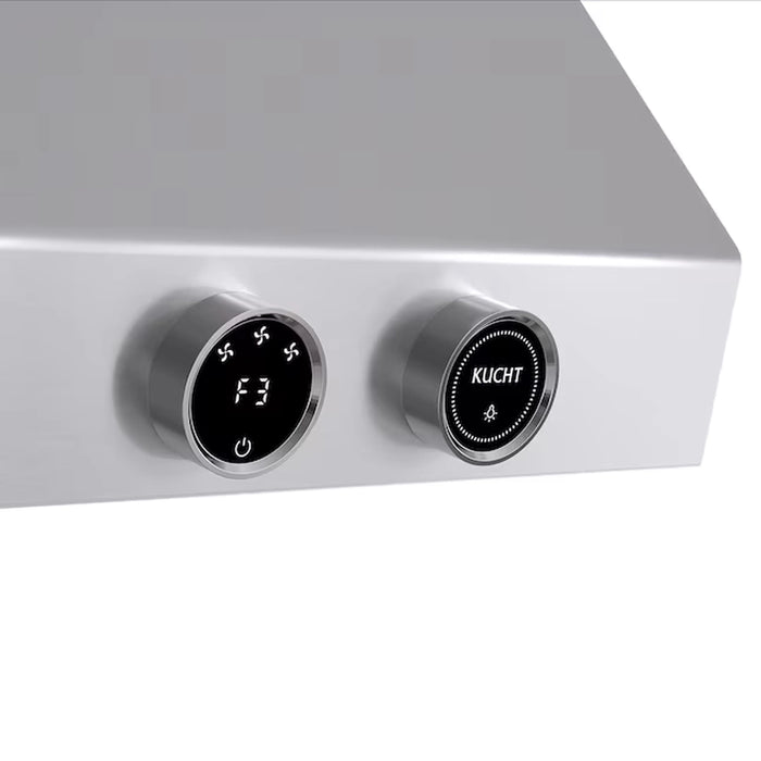 Kucht 60-Inch 1200 CFM Ducted Wall Mount Range Hood in Stainless Steel (KRH600-SS-C)