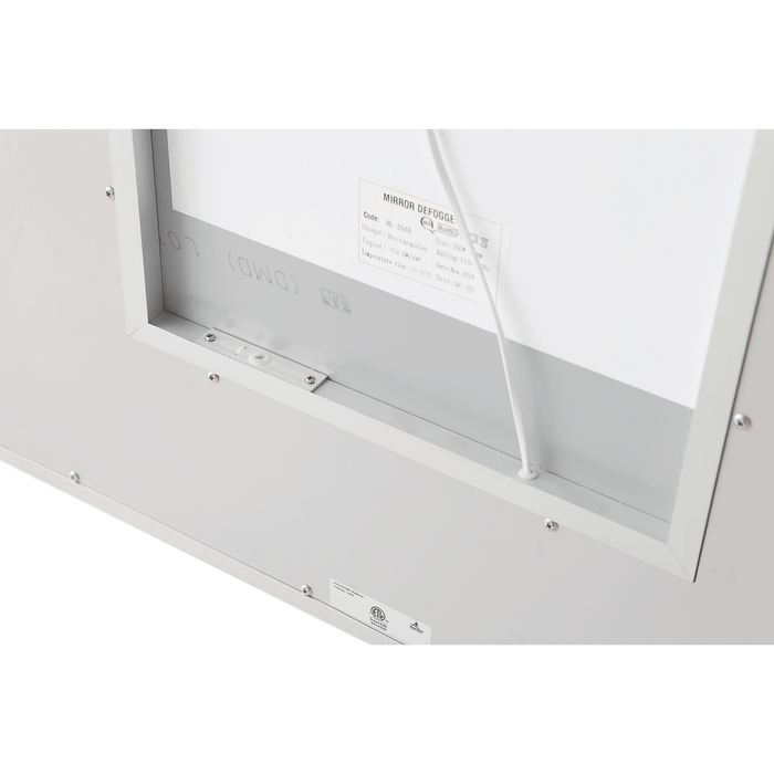 Aquadom Daytona 30x40 LED Lighted Bathroom Mirror