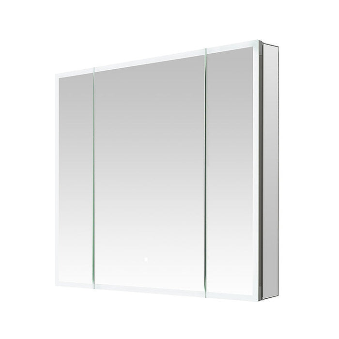 Aquadom Edge Royale 36x32 LED Lighted Triple Door Medicine Cabinet