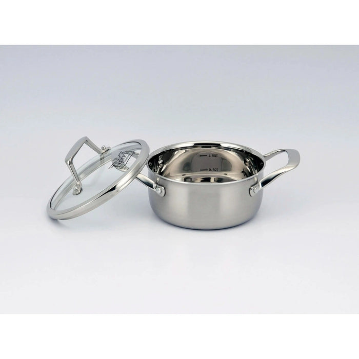 Kucht Culinary 3-Ply Stainless Steel 10 Piece Cookware Set (K16020)