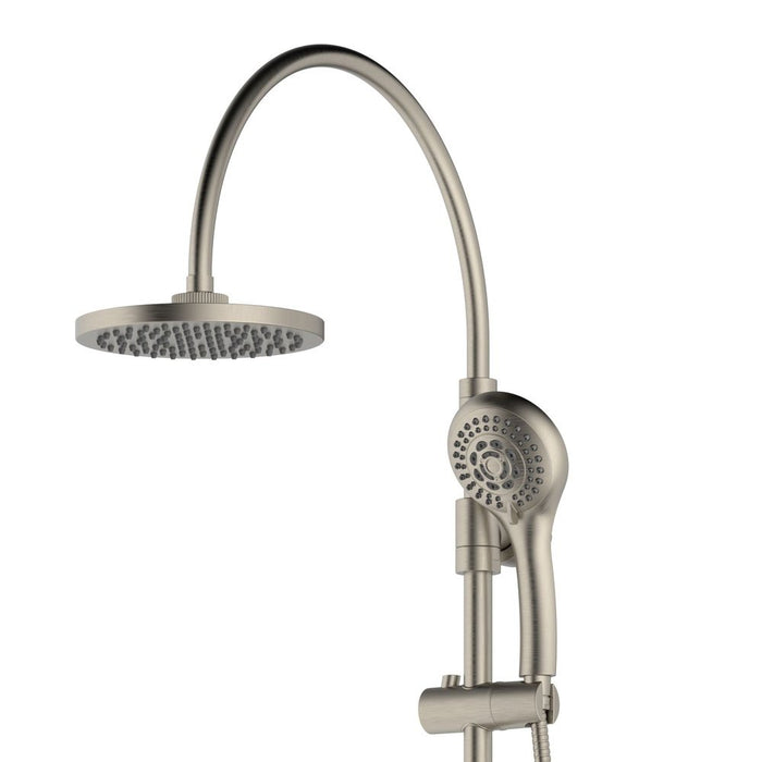 PULSE ShowerSpas Riviera Brushed Nickel Shower System