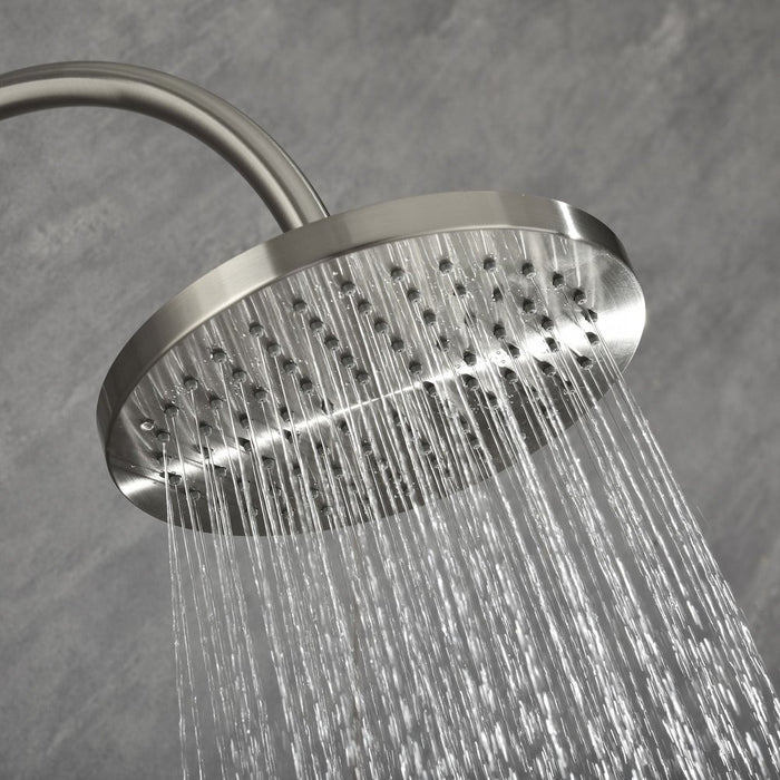 PULSE ShowerSpas Riviera Brushed Nickel Shower System