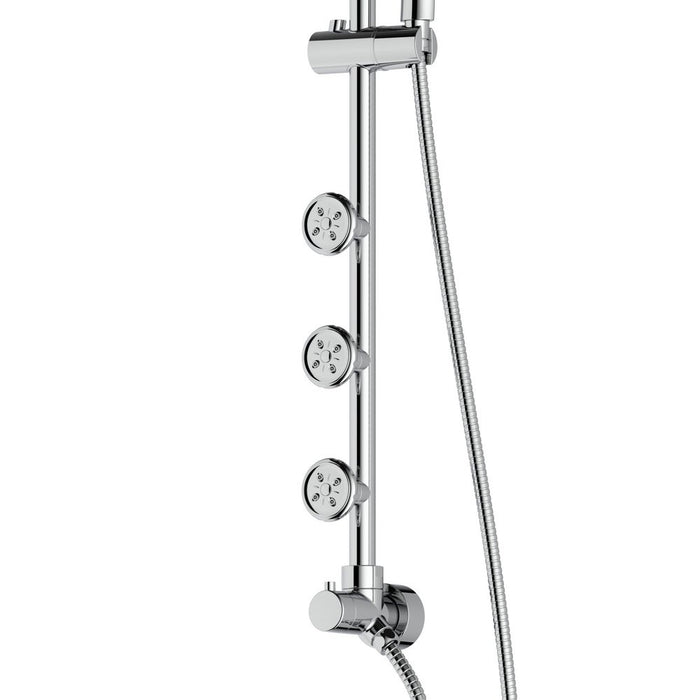 PULSE ShowerSpas Riviera Chrome Shower System