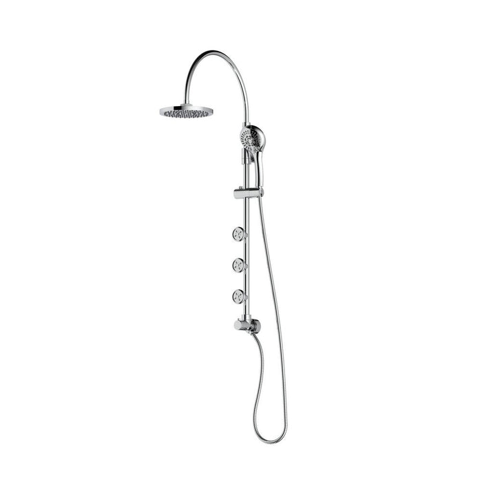 PULSE ShowerSpas Riviera Chrome Shower System