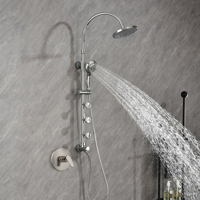 PULSE ShowerSpas Riviera Chrome Shower System