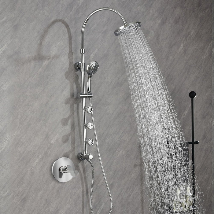 PULSE ShowerSpas Riviera Chrome Shower System